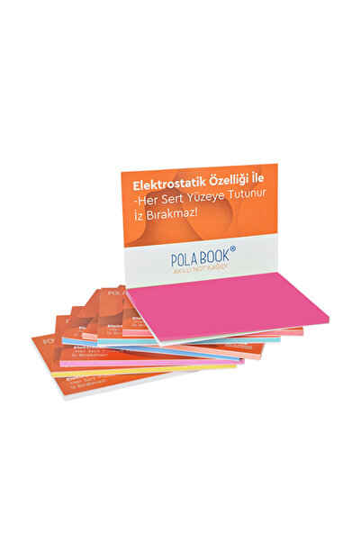 gifttime Electrostatic Adhesive Smart Note Paper 7X10 cm – 50 Sheets Practical Office Notepad