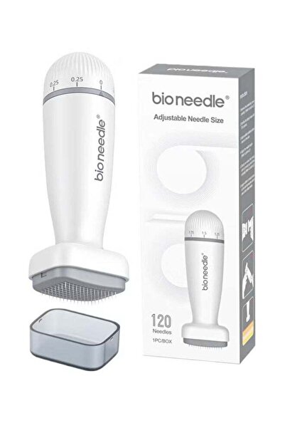 lanthour ختم جلدي قابل للتعديل حيويًا، قلم إبر دقيقة للبشرة 0.25 مم للوجه وفر...