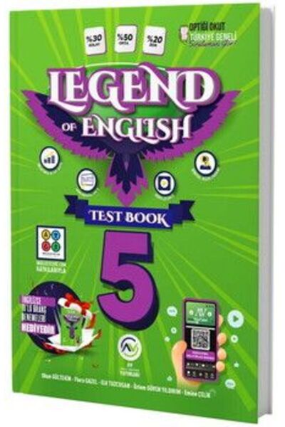 AV YAYINLARI 5. Sınıf Legend Of English Test Book