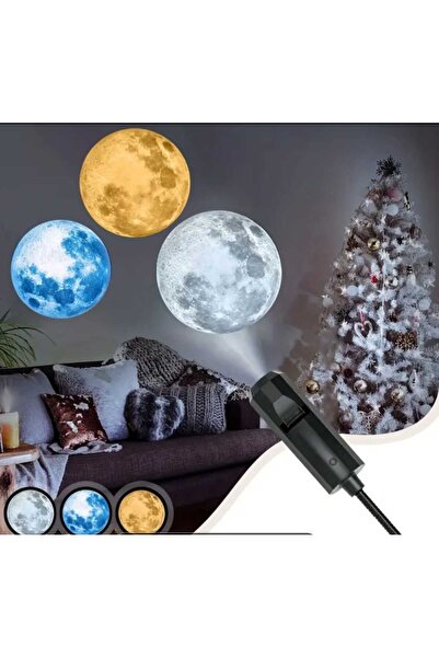NO BRAND 1 adet Lamba + 3 adet Ay Işığı Projeksiyonu