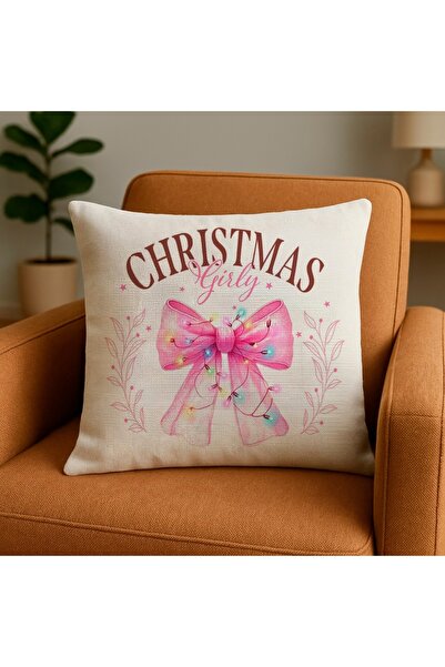MİNOZA Цифрово отпечатана декоративна калъфка за възглавница с коледен мотив ...