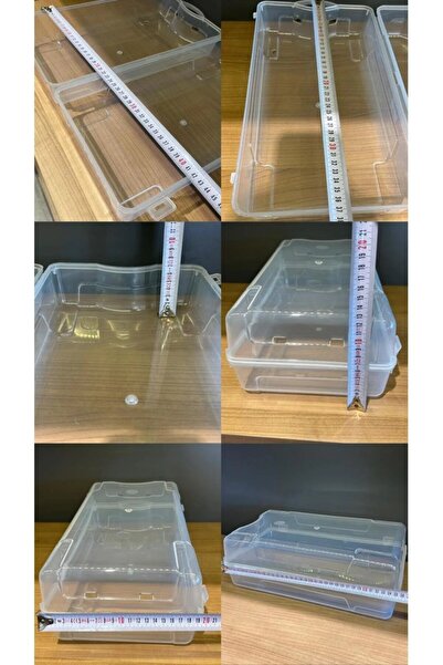 Bayev 15 Pieces Men's Shoe Storage Box - Transparent Shoe Container Suitable for Travel