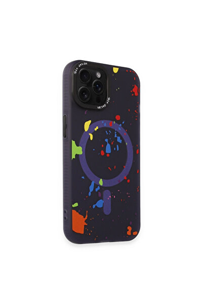 ceppark غطاء جوكو آيفون 14 برو ملون من ماجسيف - بنفسجي غامق