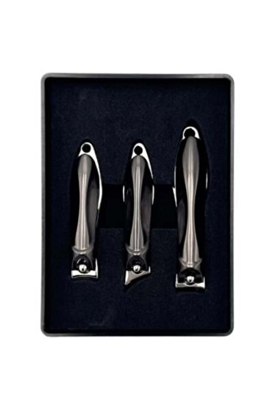 Salon System مجموعة قص الأظافر الاحترافية من - 3 قطع