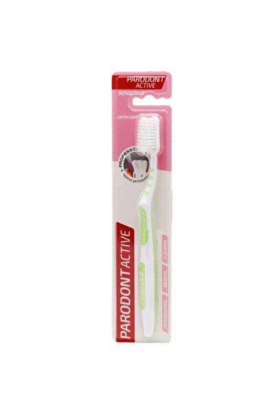 parodont active Sensitiv Ultra-Soft Toothbrush (Random Color)