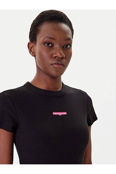 Tommy Hilfiger TJW SCRIPT MINI RIB DRESS EXT Women's Dress