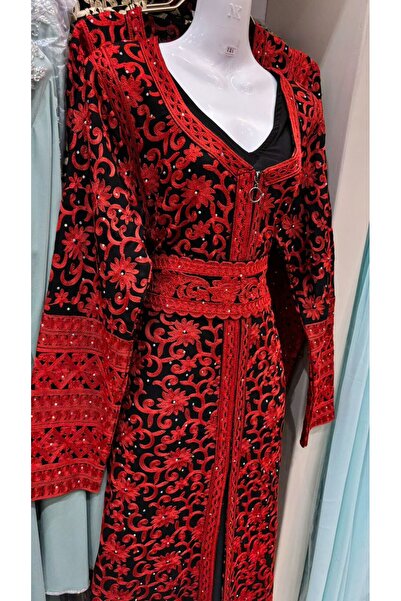 FAKHM AL SAWAR Arni embroidered jalabiya, luxurious