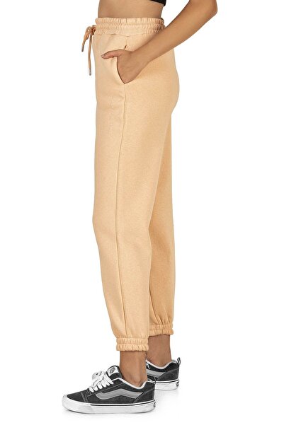 EMBA KORSE High Waist Women's Three Thread Sh Fleece-Lined Winter Sweatpants Ankle Length Sports Sweatpants Bottom