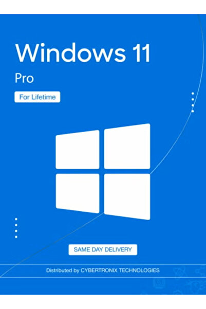 MICROSOFT Windows 11 Pro (32 & 64-bit) for Lifetime | Digital License | SAME DAY DELIVERY
