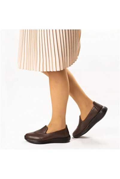 SHOUGO 100% естествена кожа, препоръчани от лекари, напълно ортопедични обувки за ходене Coffee Mother