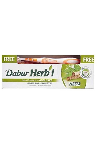 Dabur Herbal Neem Natural Toothpaste with Brush 150 g