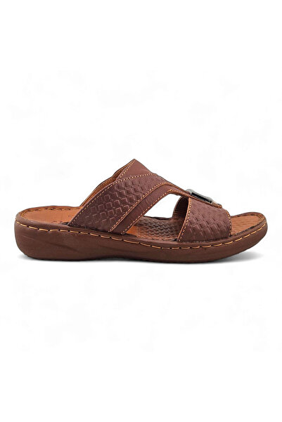 Al fanoos Mabroom Edition Handcrafted Genuine Leather Men's Sandals
