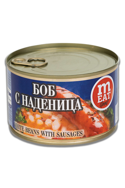 Maraida Fasole cu cârnați 410g – Mâncare tradițională românească, gata de servit