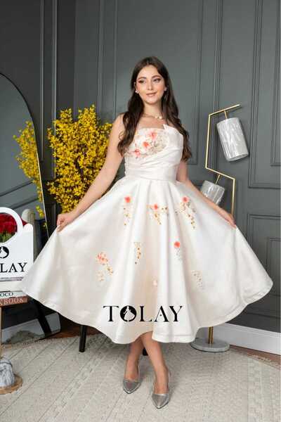 tolay فستان ميد مورد راقي