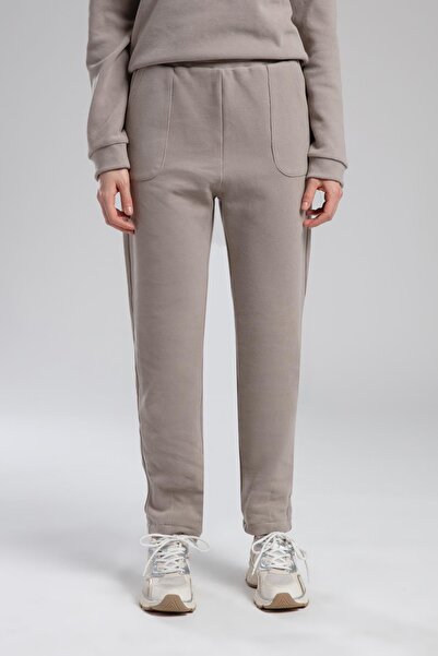 Lee Cooper Alysa women's tracksuit bottoms brown