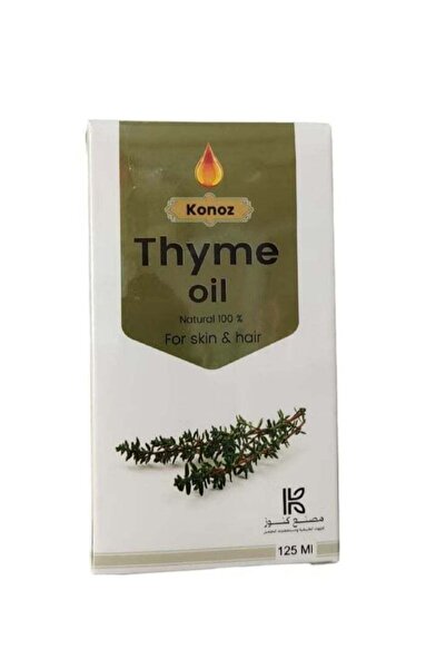 Konoz زيت الزعتر طبيعي ١٠٠٪ - زيت عشبي مرطب للبشرة والشعر ١٢٥ مل