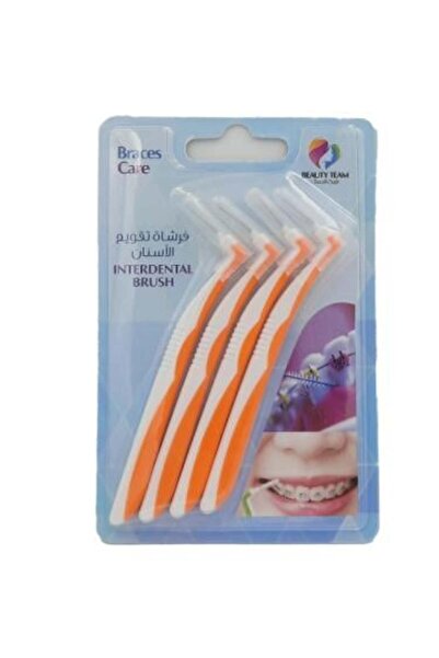 Beauty Team Orthodontic Toothbrush, 4 Pieces