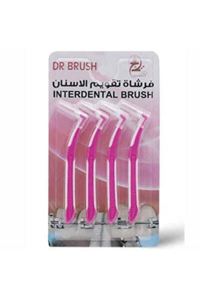 Oral-B Doctor Brush Interdental Orthodontic Toothbrush, 4 pcs (random color)