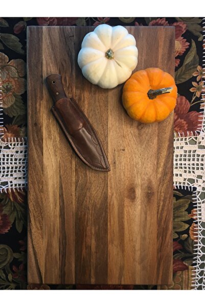 Home Ceviz ağacı Edge Grain Kesme Tahtası (40x25x3cm)