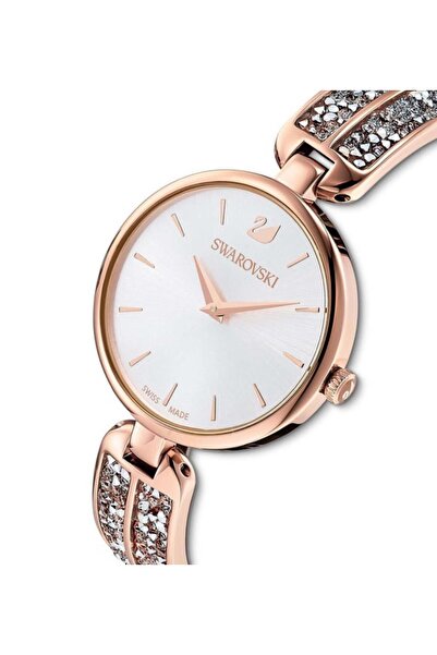 Swarovski Crystal Dream Rock Watch Rose Gold Tone