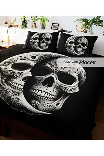 Elmas Dizayn Special Design Luxury Double Bedding Set 240X260 cm Cotton Satin...