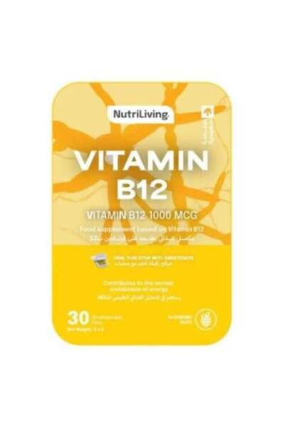 Give your Nutri Living Vitamin B12 Oral Dissolvable Strips - 30 Pieces