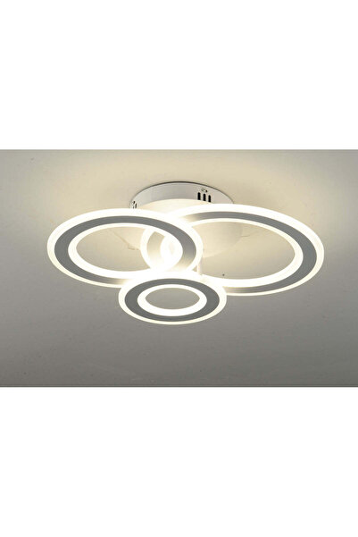 RFAN LED Chandelier, Model M978-3C, with Remote Control, 178W, White