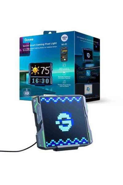 Govee LED Gaming Pixel Light Display H8630C81 Dynamic animations at 30 fps 10...
