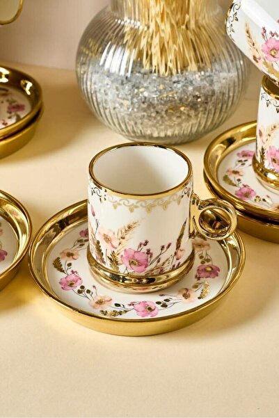 PerottiHome Jardim 6-Piece Coffee Cup Set