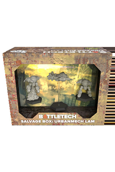 Catalyst Game Labs BattleTech Salvage Box: UrbanMech LAM – Mech figure 3 modes + books