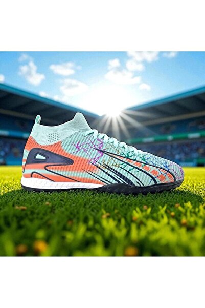 ahmet çağlar Laliga Hea1001 Men's Sock-Footed Turf Field Shoes