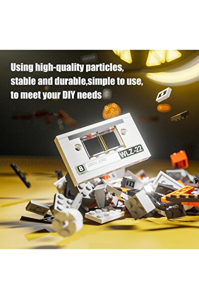 KASTWAVE Building Blocks Radio Classic Retro Series - Radio Display Kit (1199 PCS)