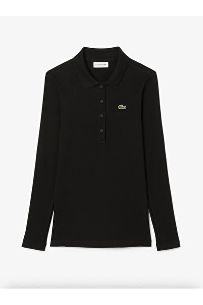 Lacoste Slim Fit L.12.D Ribbed Cotton Polo Shirt