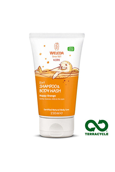 Weleda Kids 2In1 Shampoo And Body Wash Happy Orange 150Ml