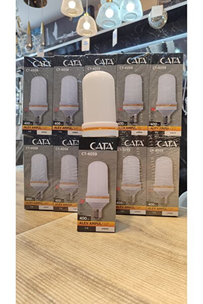 Cata CT-4059 Alev Ampul Amber Renk 3 Fonksiyonlu Apliklere Uygun