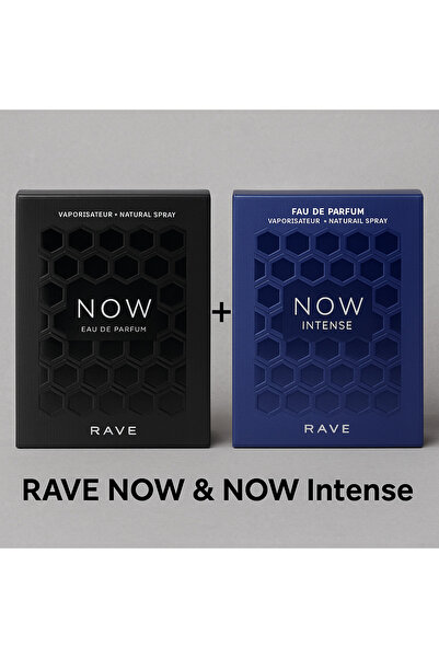 rave Σετ αρωμάτων NOW & NOW Intense – Eau de Parfum για άνδρες (2x100ml)