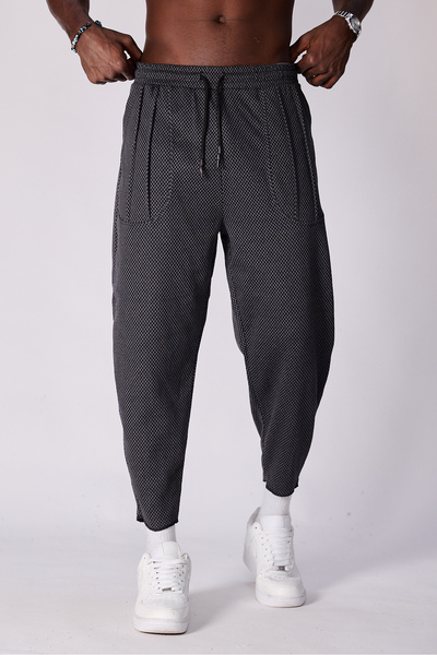 Superbluemexico بنطلون باجيت منقوش من الجاكار للجنسين