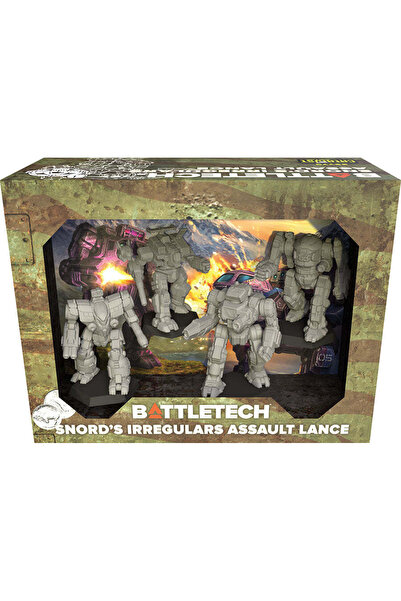 Catalyst Game Labs Battletech - Snord's Irregulars Assault Lance