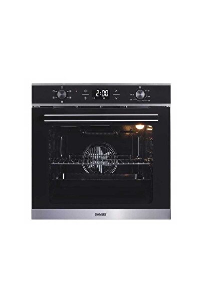 Samus Built-in oven SC625GDX5 Electric 2000W 75L 5 Functions Digital display Black Silver
