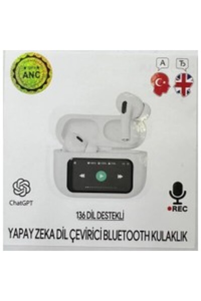 ErCorp A9 MAX Yapay Zeka Dil Çevirici Bluetooth Kulaklık