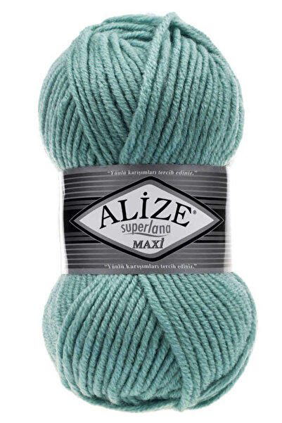 Alize SUPERLANA MAXİ COLOR: 463 MİNT YEŞİLİ 1 Adet