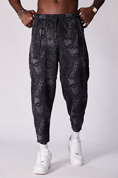 Superbluemexico بنطلون باجيت منقوش من الجاكار للجنسين