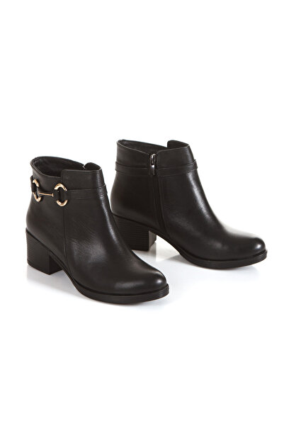 ALURA 100% натуральна шкіра, товстий низький каблук, термопідошва, жіночі черевики