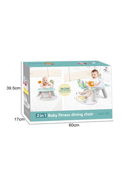 OEM Children's 2-in-1 Feeding and Play Chair - Zebra Model