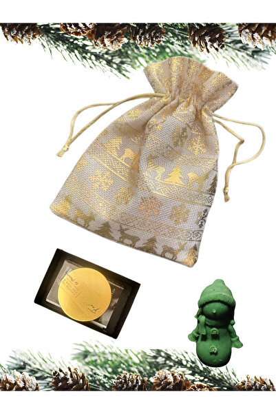 FAV'Or -Choose the best for you body Gold Cosmetic Gift Set "Santa's Bag"