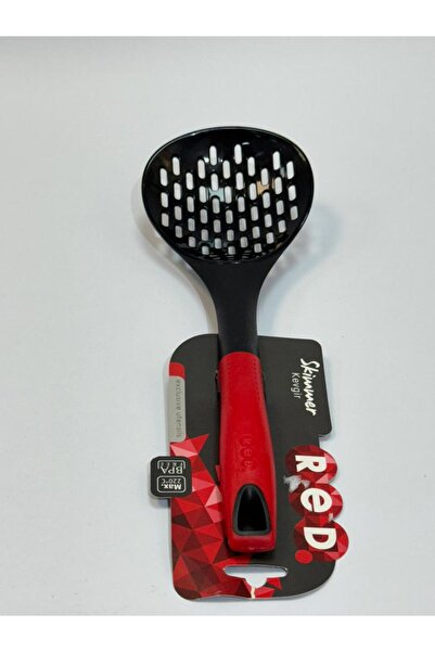 Living ملعقة تقديم حمراء وسوداء