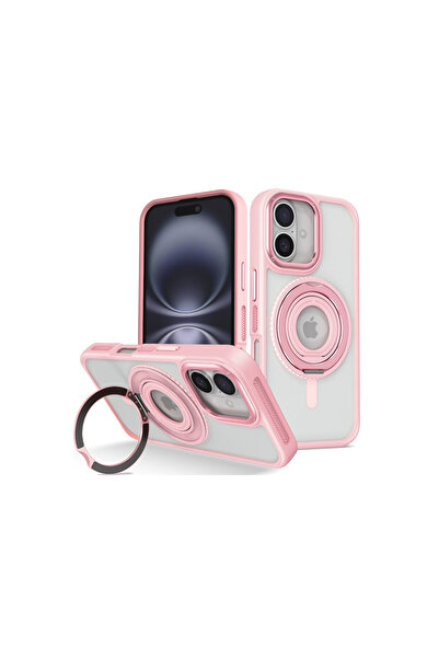 ceppark غطاء جوكو آيفون 16 بانزا ماجسيف مع حامل - وردي