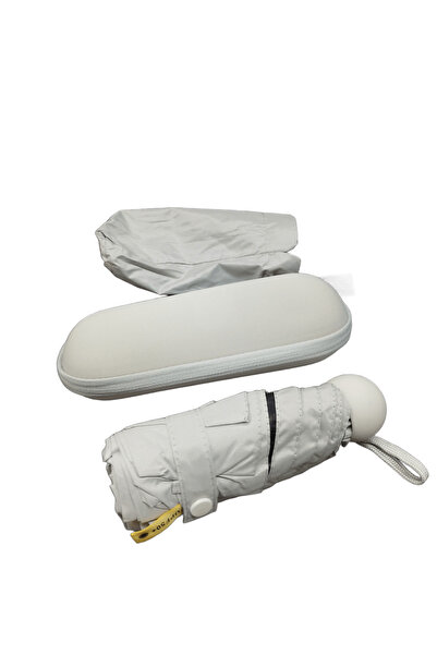 BLUEST SHOP Kapsül Küçük Mini Şemsiye,Seyahat Güneş Yağmur Şemsiyesi Kılıflı ...