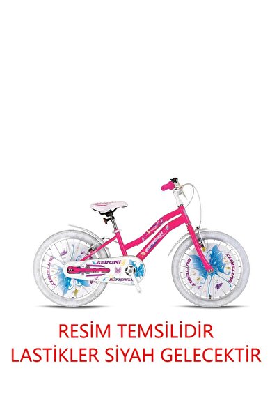 Geroni 16JANT BUTTERFLY ÇOCUK BİSİKLETİ SİYAH LASTİKTİR