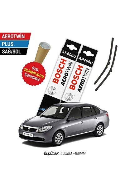 Bosch Renault Symbol 2011 Model Silecek Takımı Ön Aerotwin Plus